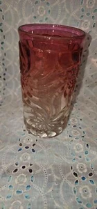 Vintage Baccarat Stamped Crystal Cut Bambous Swirl Rosacea Tumbler - Picture 1 of 5