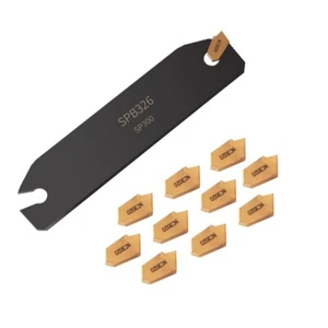 Nutmesser Trennwerkzeug Halter verschleißfest Hartmetall Drehmaschine Schnitt NEU - Bild 1 von 13