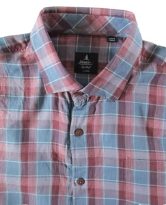 johnnie-O camicia uomo XL top mensola ande bandana elegante casual preppy a quadri - Foto 1 di 10