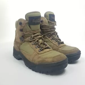 Vasque Hiking Boots Men's 7 Women's 8-8.5 Suede Leather Army Green - Picture 1 of 8