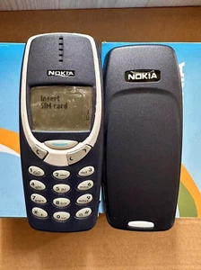 Original Nokia 3310 Unlocked 2G GSM 900/1800 Multiple languages Cellular Phone - Afbeelding 1 van 15