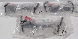Lote de 3 gafas de seguridad para casco JSP Evo Spec transparentes antiarañazos 250-EVS-0000 - Imagen 1 de 6