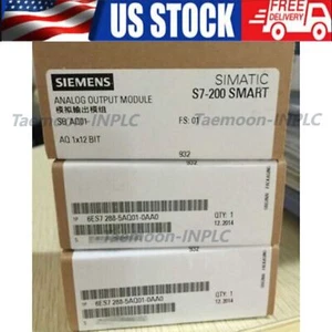 New Siemens 6ES7288-5AQ01-0AA0 6ES72885AQ010AA0 S7-200 Analog output SB AQ01 - Picture 1 of 2