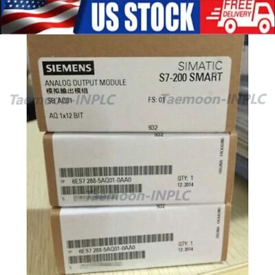 New Siemens 6ES7288-5AQ01-0AA0 6ES72885AQ010AA0 S7-200 Analog output SB AQ01 - Image 1 of 2