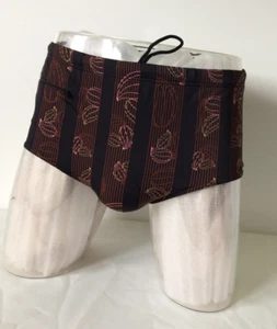 Nuevo con etiquetas Traje de baño SEXY para hombre Calzoncillos SOLAR FUNCIONAL Moda Talla 6 L Beefcake - Imagen 1 de 6