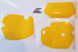 84 85 86 1984 1986 IT200 IT 200 Yamaha Enduro calcomanía de fondo matrícula - Imagen 1 de 1