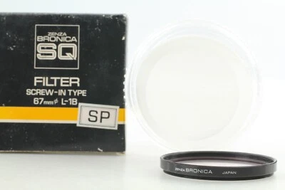 [Rare! MINT in Box / Case] Zenza Bronica SQ-Ai L1-B 67mm Lens Filter from JAPAN - Image 1 of 4
