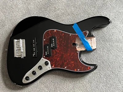 Sadowsky Metroexpress PJ Hybrid IV 4-string bass body loaded sparkle black - Image 1 of 4