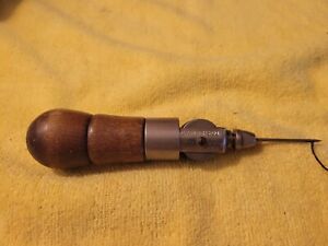 Awl Vintage C.A. MYERS CO THE AWL FOR ALL Lockstitch Sewing USA Leather Craft