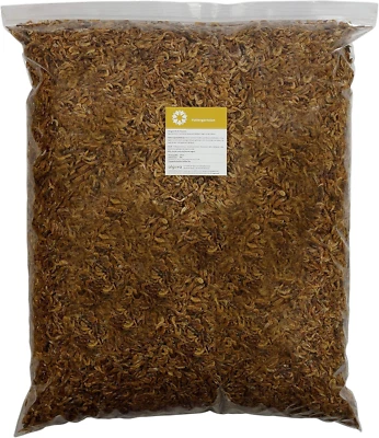 Gamberetti d'acqua dolce essiccati 2-4cm tartarughe d'acqua alimentare Koi ® (5  - Immagine 1 di 2