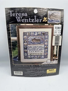 JANLYNN 113950 NOAH'S ARK SAMPLER CROSS STITCH KIT - Picture 1 of 4