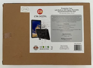 CTA Digital PAD-PCGKA7 Protective Case w/ 360deg Rotatable Grip for Galaxy A7 - Picture 1 of 5