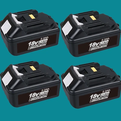 FÜR MA KITA 18V 5000mAh Akku Für Makita BL1850 BL1830 LXT BL1860B Led Anzeige / Ladegerät