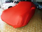 Vollgarage Car-Cover Indoor Rot mit Spiegeltaschen für Porsche 911 Coupe/Cabrio