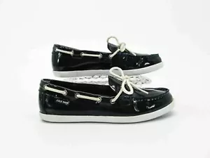 Cole Haan Women Shoe Nantucket Camp Size 7.5B Blue Boat Oxford Pre Owned qp - Picture 1 of 12