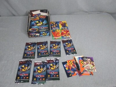 Marvel Vision X-Men Spiderman 1996 7 paquetes sellados Foto 1 de 4