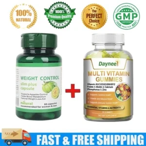 Balance partner 1bottle of weightcontrol capsule+1bottle of multivitamin gummies - Picture 1 of 12
