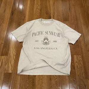 Pacsun Herren T-Shirt Pacific Sunwear Raised Graphic Oversize Relaxed Fit Größe Large - Bild 1 von 4