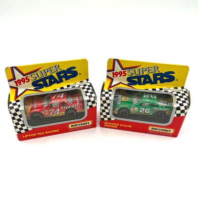 Matchbox Super Stars LE NASCAR 1995 Lipton Tea Quaker State Foto 1 de 4