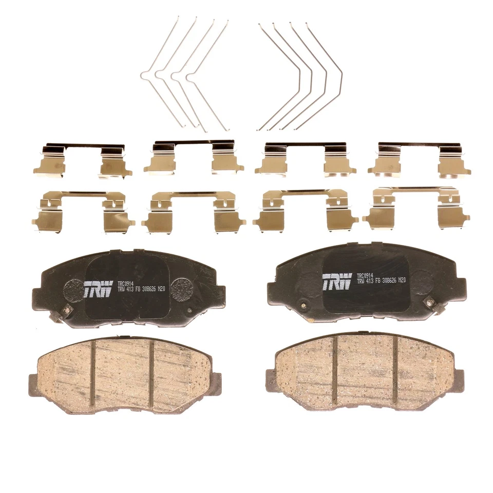 Disc Brake Pad Set for Honda Accord 2003 - 2017 TRW  Pro TRC0914 Foto 1 de 4