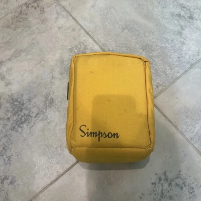 Simpson 260 Series Multimeter w/ Case & Leads – Tested, Works Great - Image 1 of 4