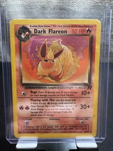 Pokémon TCG Dark Flareon Team Rocket 35/82 Regular Uncommon - Picture 1 of 2