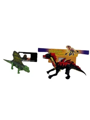 Vintage Kenner Jurassic Park Chaos Effect JP58 Amargospinus + Dimetrodom 1997 - Imagem 1 de 4