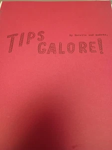 Tips Galore! by Ravelle & Andree Supreme Magic Publication 1965 Booklet - Picture 1 of 4
