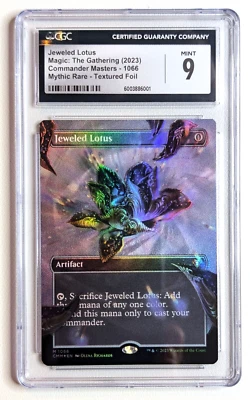 MTG Jeweled Lotus #1066 (Textured Foil) - Commander Masters (CMM) CGC 9 - Image 1 of 4