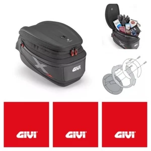 Givi XL06 20 Litre Motorcycle Tank Bag & Yamaha MT09/Tracer Tank Ring - Black - Picture 1 of 9