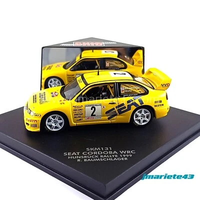 Seat Cordoba WRC #2 R. Bauschlager Hunsrück Rally 1999 1:43 SKID VELOCITÀ - Immagine 1 di 4