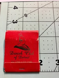 Matchbook - Danish Club Of Detroit Michigan - Picture 1 of 4