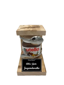 Eiserne Reserve ® Löffel - Nutella Geschenk zur Jugendweihe - Geschenkidee - Bild 1 von 5