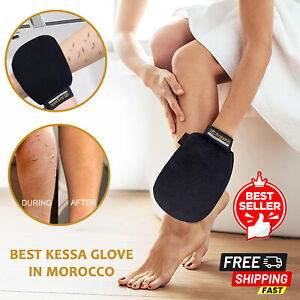 Luxury Glove Hammam Moroccan Kessa Shower Exfoliating Mitt Kissa Loofah Scrub 