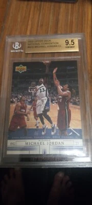 Michael Jordan 2002 UD National Convention #N15 BGS 9.5 Centering 10  0002502203 - Image 1 of 2