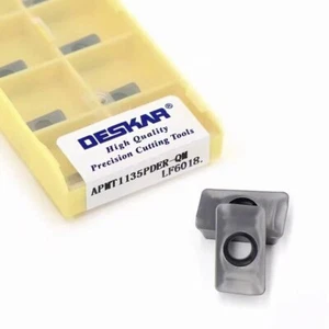 10pcs APMT1135PDER-QM R0.8 milling inserts APMT1135 carbide inserts for BAP 300R - Picture 1 of 1