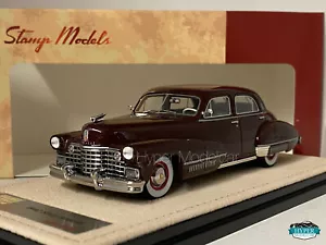 STAMP-MODELS 1/43 CADILLAC FLEETWOOD SIXTY SPECIAL 1942 MAROON STM42212 - Imagen 1 de 3