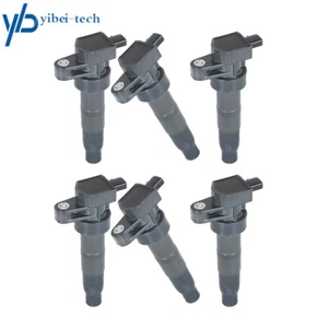 Set of 6 Ignition Coil Fit For Hyundai Sonata Santa FE Kia Optima Sorento UF546 - Picture 1 of 8