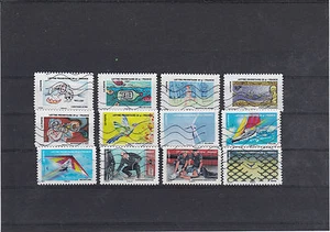 Frankreich 2013 Der Briefmarken Fete L'Air Komplette Serien Von 12 Gestempelt - Bild 1 von 1