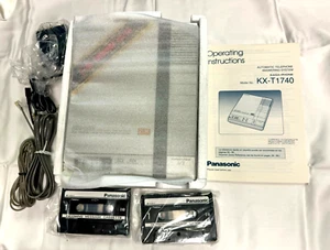 Automatyczna sekretarka Panasonic Easa-Phone KX-T1740 - 2-LINIOWA - VINTAGE NOWA (CZYTAJ) - Zdjęcie 1 z 10