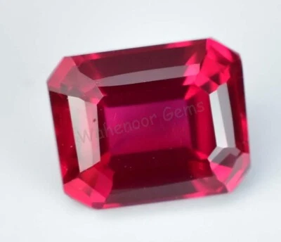 Natürlich Pyrop Granat 2.50 Karat Smaragd Agl Zertifiziert Mosambik Lose - Bild 1 von 4