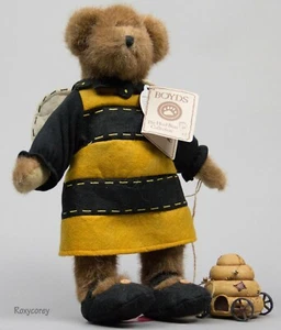 Orso Ragazzo 12" in Orso di Peluche Orso Lizzie Bizzie 930007 Nuovo con etichette - Foto 1 di 2