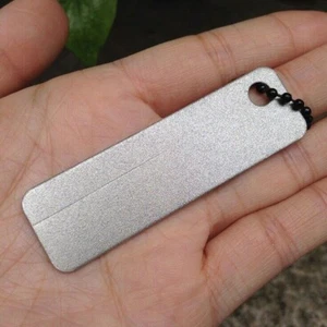 3PCS Mini Portable Sharpener Diamond Sharpening Stone Outdoor Camping Pocket EDC - Picture 1 of 11