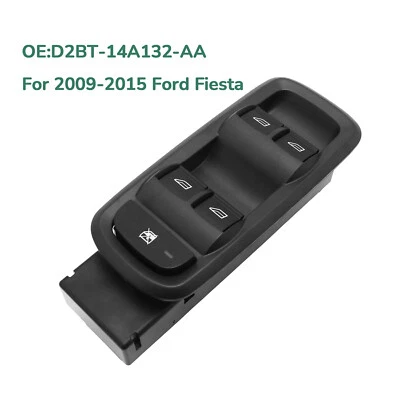 Driver door Power Window Switch Fits For 2014 - 2019 Ford Fiesta D2BT-14A132-AA - Image 1 of 4