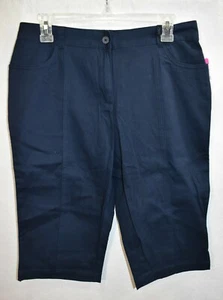 Pantalones Cortos Uniforme George Capri Azul Marino Talla 9 Junior Niña - Imagen 1 de 6