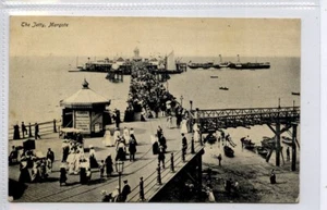 (Gc7636) Paddle Steamers, The Jetty, MARGATE, Kent 1905 - Picture 1 of 4