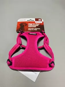 Arnés ajustable Voyager Step-In Flex pequeño ROSA 3M Scotchlite reflectante nuevo con etiquetas - Imagen 1 de 8