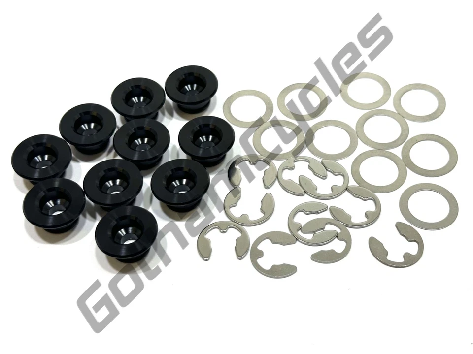 Ducati Brembo FULL FLOATING Front Brake Rotor Disc Button Bobbin Set Kit - Image 1 of 1