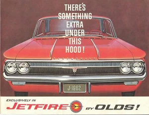 1962 Oldsmobile Jetfire Turbo-Rocket V-8 Dealer Sales Brochure - Picture 1 of 1
