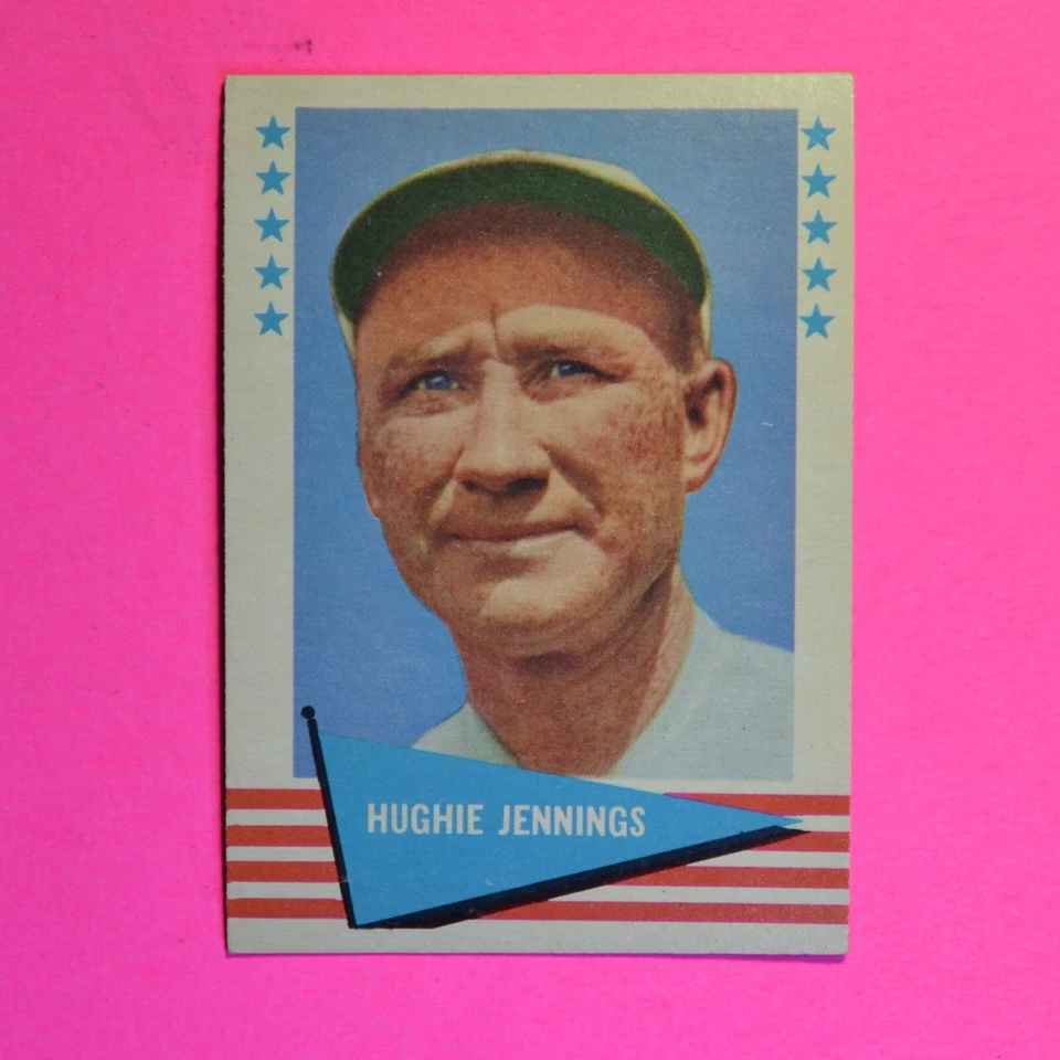 1961 Fleer Greats Baseball #47 Hughie Jennings, High Grade Nm-Mt - Image 1 of 1